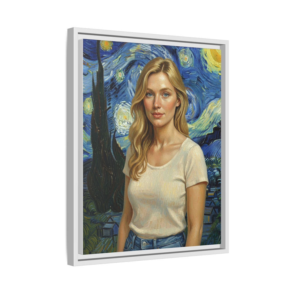 The Masterpiece Framed Canvas: Museum-Quality Portrait