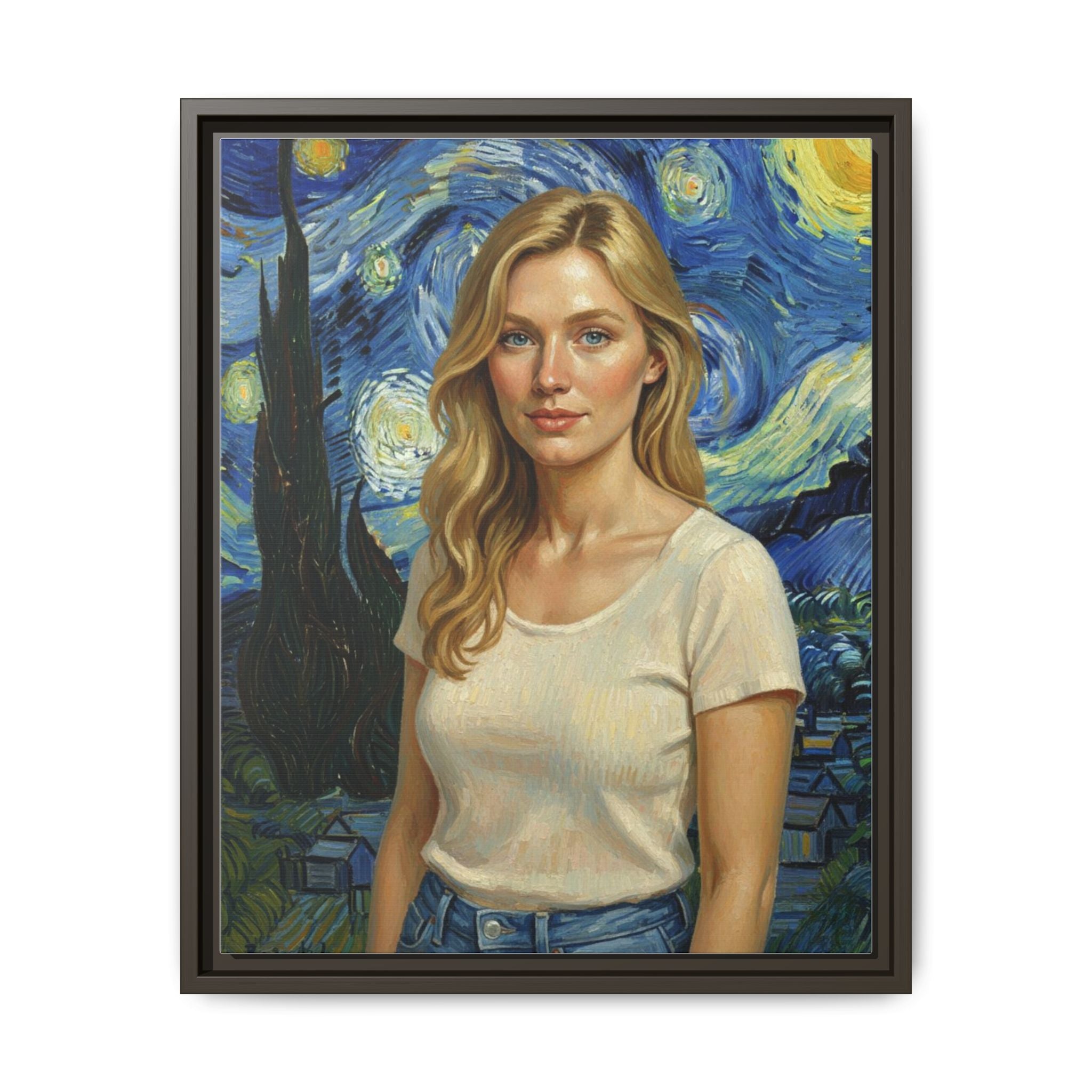 The Masterpiece Framed Canvas: Museum-Quality Portrait