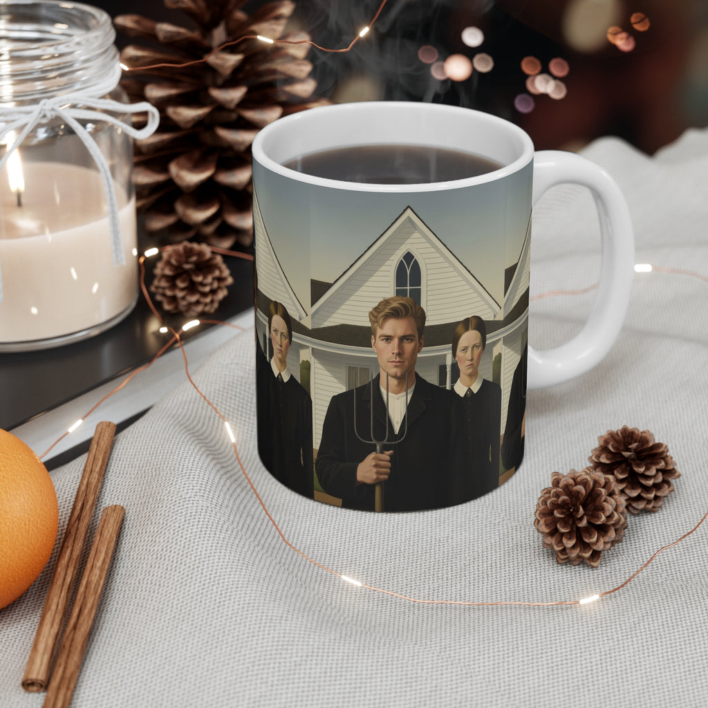 The Masterpiece Custom Art Portrait Mug: Your Photo, Reimagined