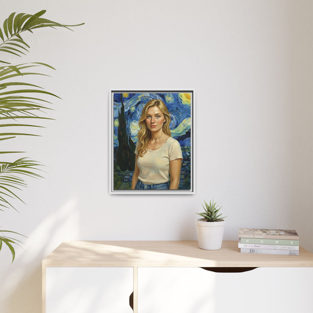 The Masterpiece Framed Canvas: Museum-Quality Portrait