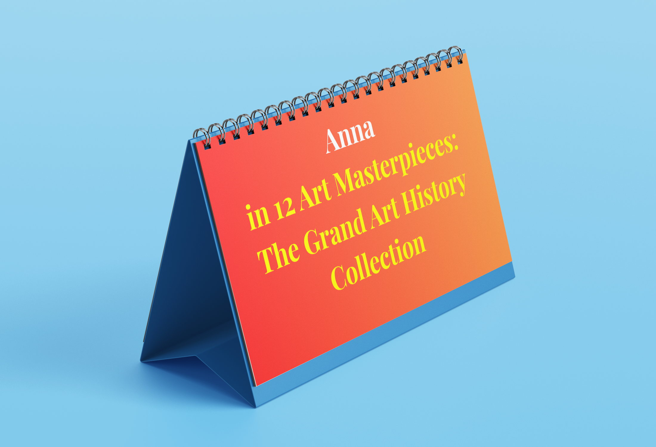 Custom 12-Month Art History Calendar: 12 Iconic Styles, One Personalized Masterpiece