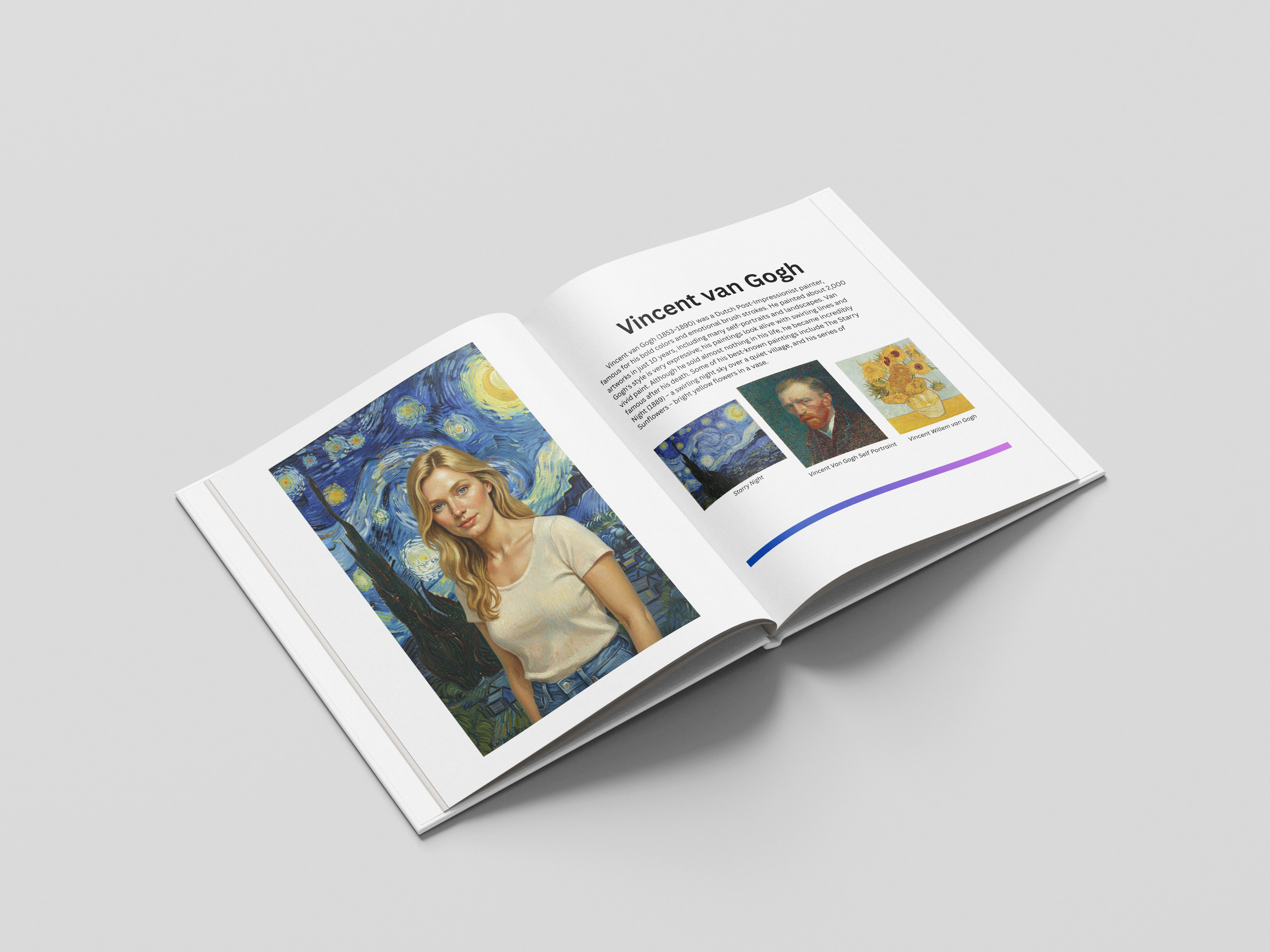 The Ultimate Art Keepsake: 12 Custom Portraits, One Timeless Book